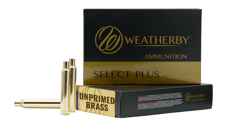 Weatherby - Wthby Brass25rpm 25wby Rpm Unprimed Brass 20