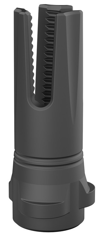 Breek Arms BRK4315 Scorch 3Prong Flash Hider Black Nitride Steel 12x28 Threads 223 Cal5.56mm Compatible w BreekLOK 3QD