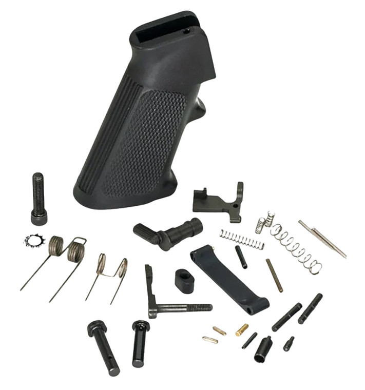 White Label Armory WLALOW101501 Lower Parts Kit For AR15 Black