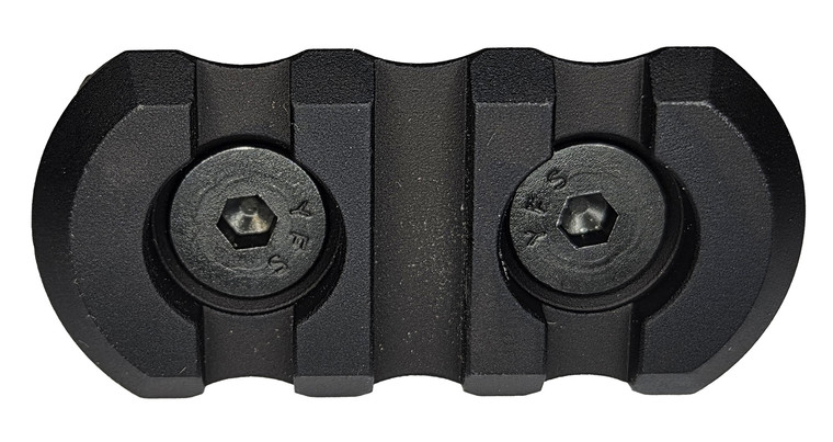 Tapco TAP22126 3 Slot Picatinny Rail Black Aluminum