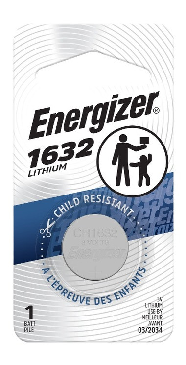 Rayovac - Energizer Ecr1632bp 1632 Lithium 6 Per Carton