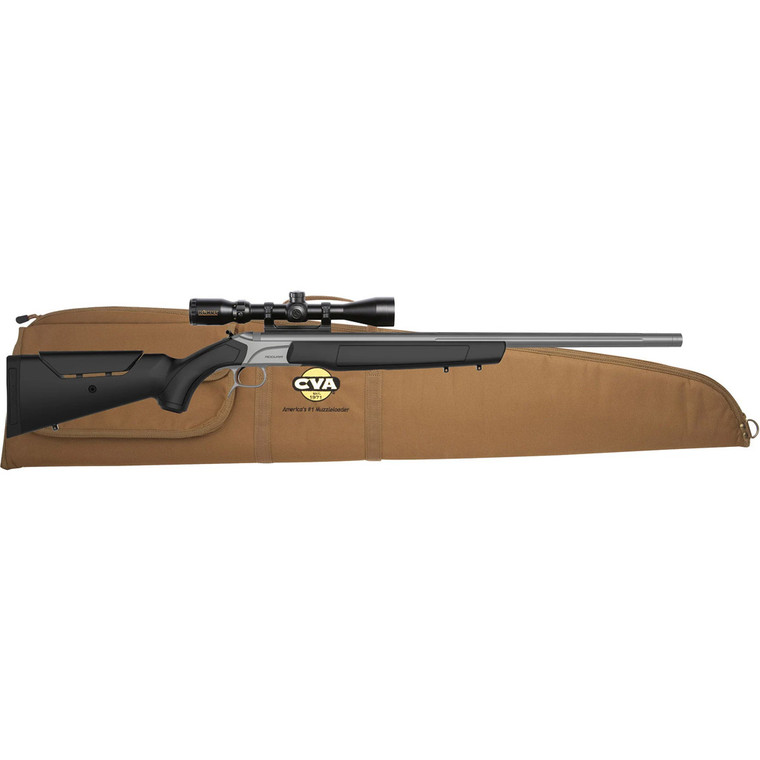CVA Accura MR-X Muzzleloader Package .50 Cal 26 in. Black/Stainless w/ Scope - PR3241SSC
