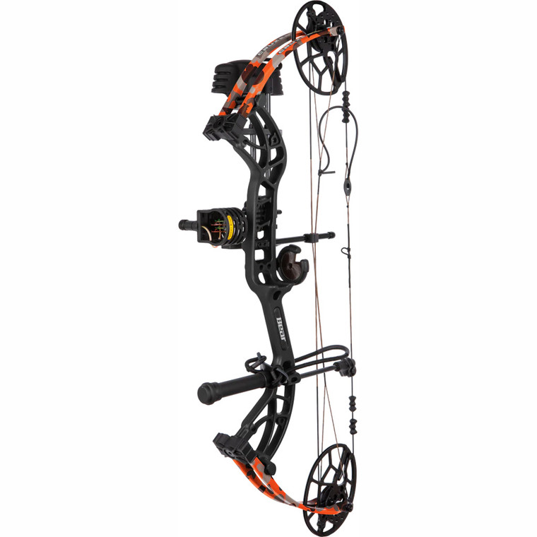 Bear Cruzer G4 RTH Bow Package Black/Fred Bear Fire 70 lbs. LH - AV54A210E7L