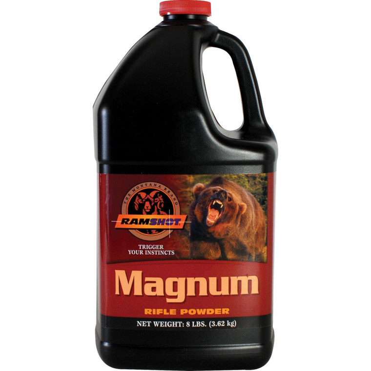 Ramshot Magnum Powder 8 lb. Rifle HAZMAT - MAGNUM8