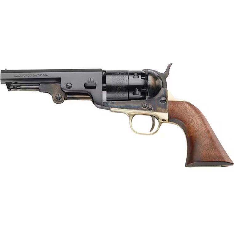 Pietta 1851 Navy Sheriff Blackpowder Revolver .36 Cal 5.5 in. CH Frame/Blued Brl&CYL 6 rd. - PF51CH36512