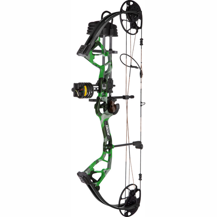 Bear Royale RTH Bow Package Fred Bear Electric/Black 50 lbs. LH - AV02A211C5L