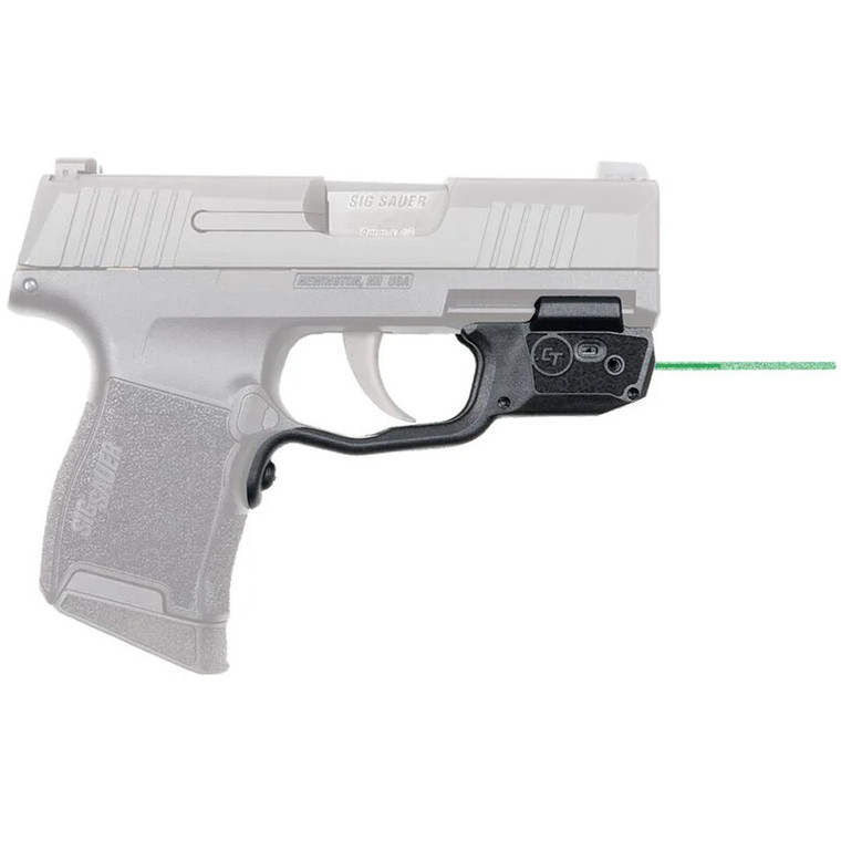Crimson Trace LG-422G Laserguard Sig P365 Green Laser - 01-8160-1