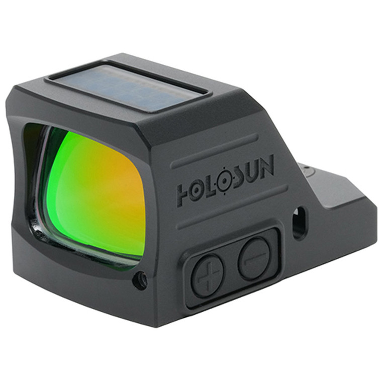 Holosun HE407C-X3 Reflex Sight Green 2MOA Dot w/Solar & Shake Awake - HE407C-X3-GR