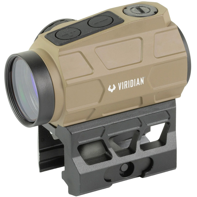 Viridian Venta Green Dot Sight 1x22 Green Dot T2 Mount included FDE - 981-0195