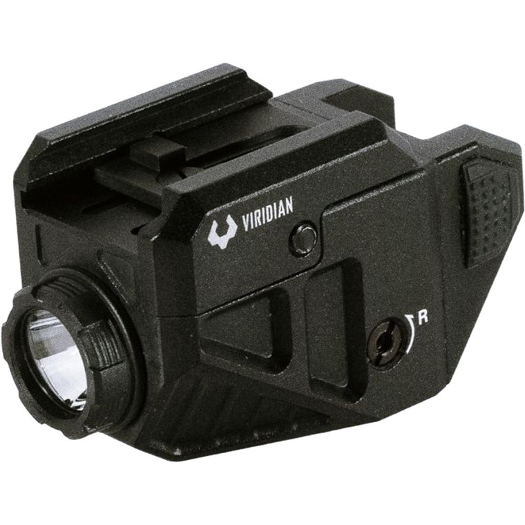 Viridian C5L Micro Universal Laser and Light 550 Lumen Tactical Light w/ Green Laser Black - 930-0042