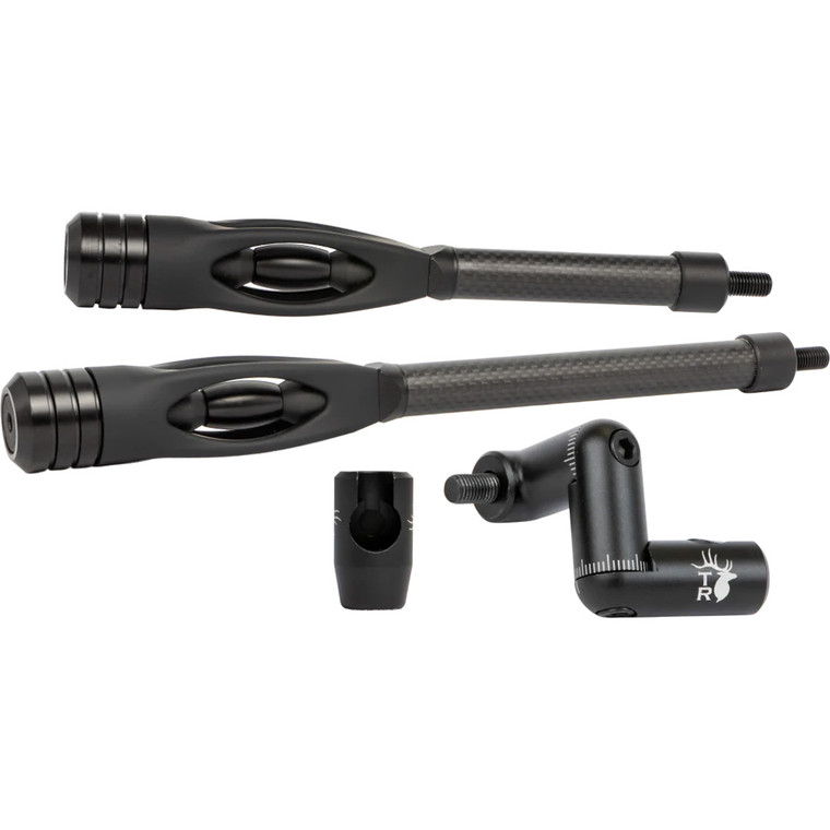 Trophy Ridge Seismic Stabilizer Combo 10.8 Black 10 in./8 in. - AST268N10
