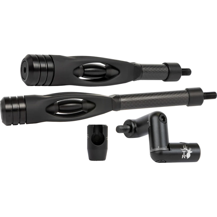 Trophy Ridge Seismic Stabilizer Combo 8.6 Black 8 in./6 in. - AST266N8