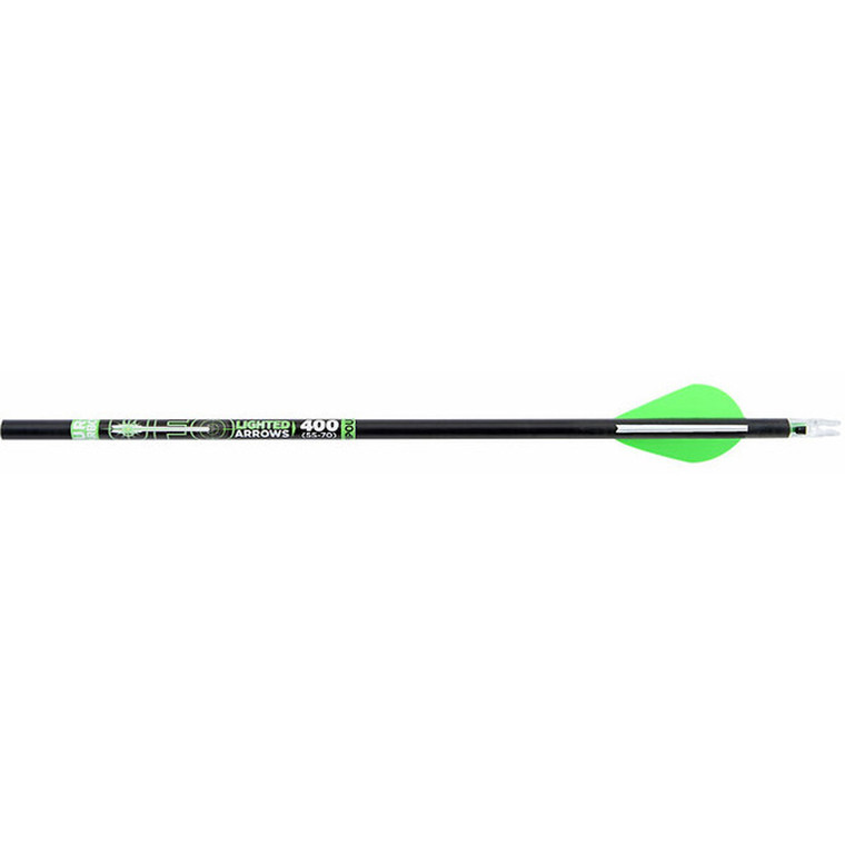 30-06 UFO Lighted Carbon Arrow Green 30 in. 340 3 pk. - UA340G30-3