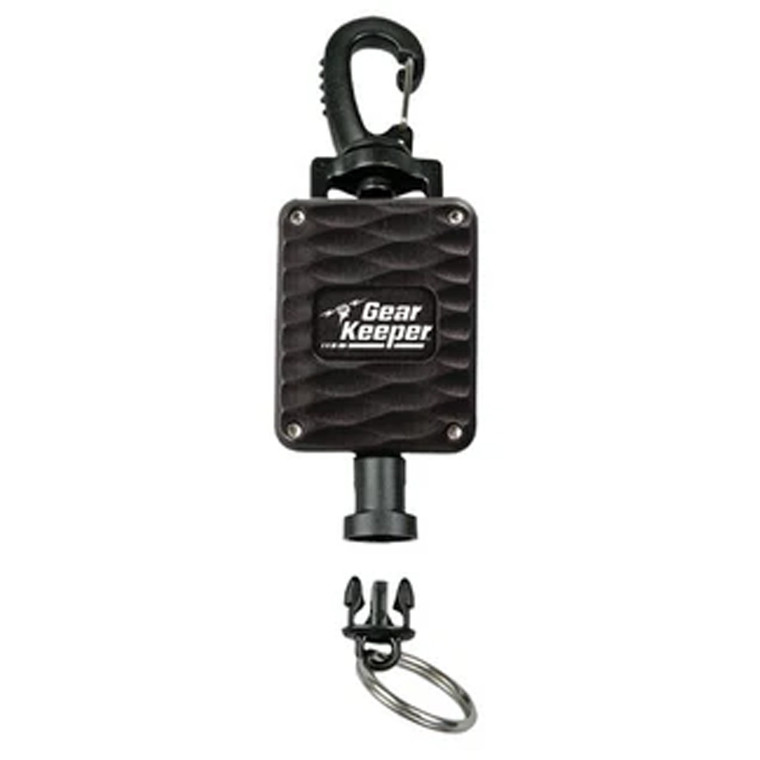 Gear Keeper Premium Aluminum Small Gear Retractor Black - RT4A-0044-B
