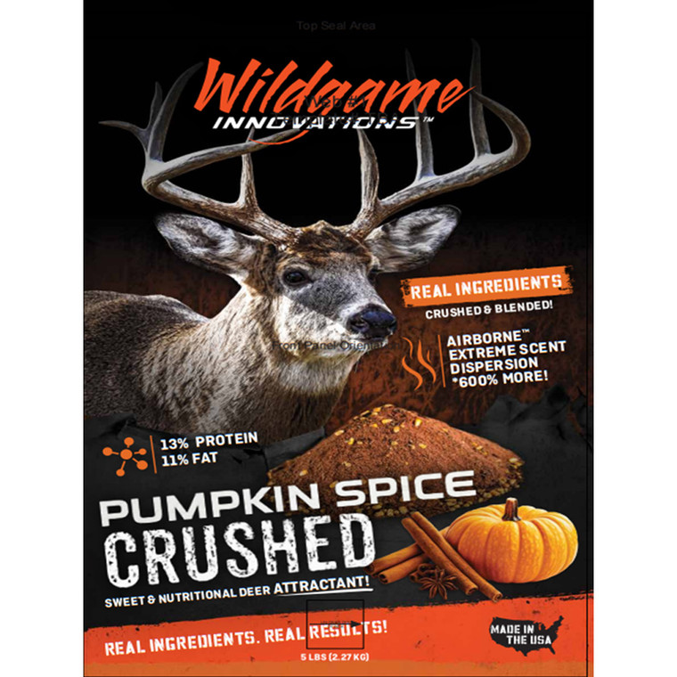 Wildgame Pumpkin Spiced Crushed 5lb Bag - WGI-WLD556