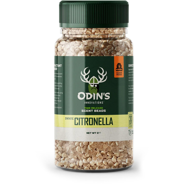Odin's Innovations Citronella Scented Beads 3oz Bottle - OI 22016
