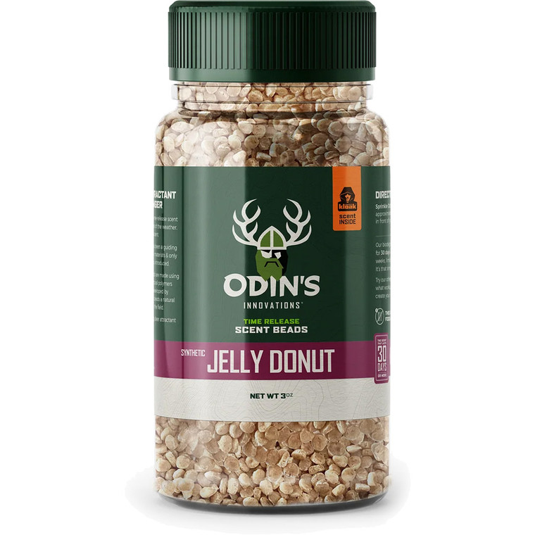 Odin's Innovations Jelly Donut Scented Beads 3oz Bottle - OI 22018