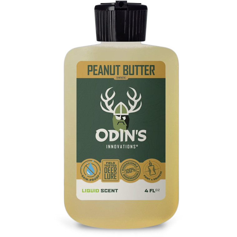 Odin's Innovations Peanut Butter Scent Liquid 4oz Bottle - OI 23019