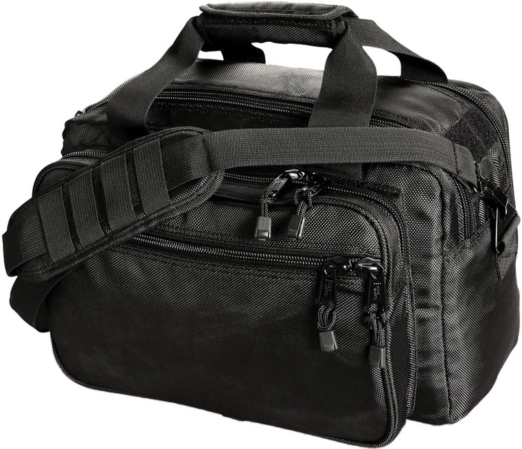 Uncle Mike's Side-Armor Deluxe Range Bag - Black - 53411