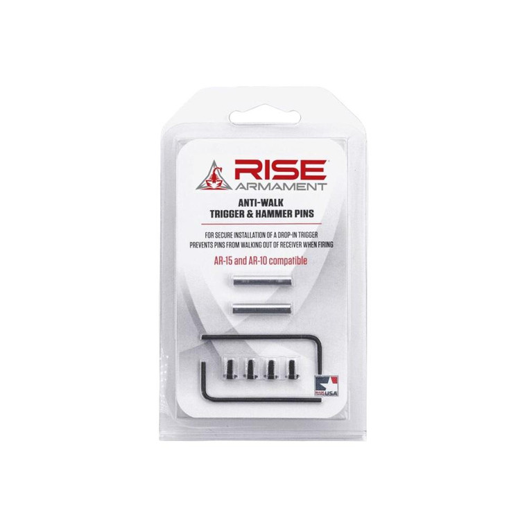 Rise Armament Anti-Walk Trigger and Hammer Pins - 12005