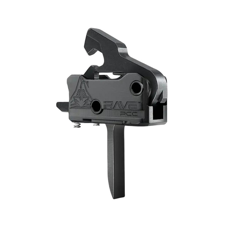 Rise Armament Rave PCC Single Stage Rifle Trigger 3.5 lb Flat Black - T017F-PCC-BLK