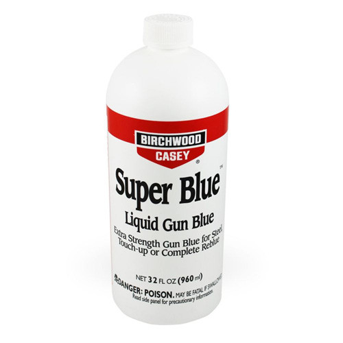 Birchwood Casey - Super Blue Liquid Gun Blue - 32 Oz. Bottle - BC-13432
