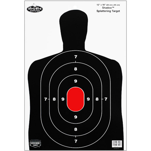 Birchwood Casey - Dirty Bird Silhouette Targets - 12" X 18", 8/pk - BC-35707