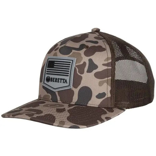 Beretta - Pm Trucker Cap - Brown Duck Camo, Fits All - BC045T1675085W