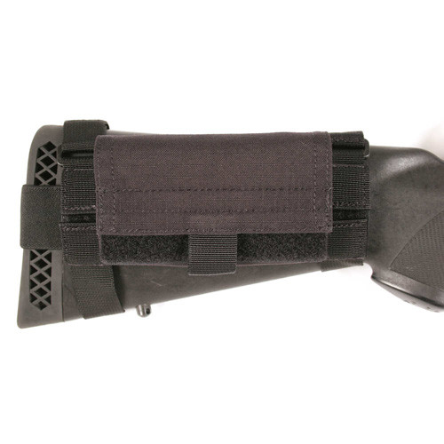 Blackhawk! - Buttstock Shotgun Shell Pouch - Black, Holds 5 - 52BS02BK