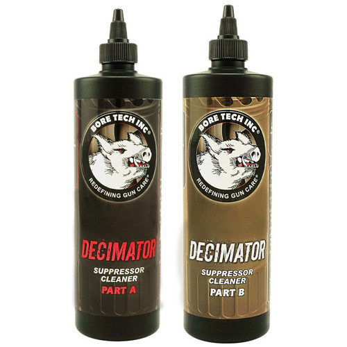 Bore Tech - Decimator Suppressor Cleaner A&b Set - 16oz - BTCQ-30816AB