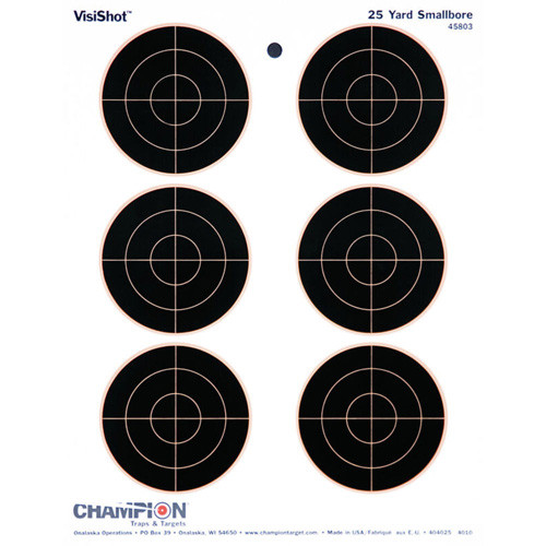 Champion - Visishot Targets - 3" Circle, 10/pk - 45803