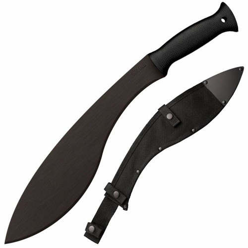Cold Steel - Kukri Machete - Black, Plain Edge, 13" Blade - CS-97KMS