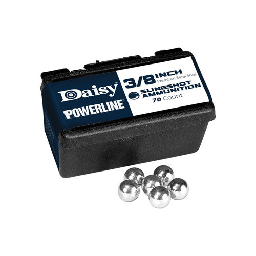 Daisy  - Powerline Steel Slingshot Ammo - 3/8", 70/ct - 988183-446