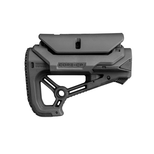 Fab Defense - Gl-core S Cp Buttstock - Black - FX-GLCORESCP
