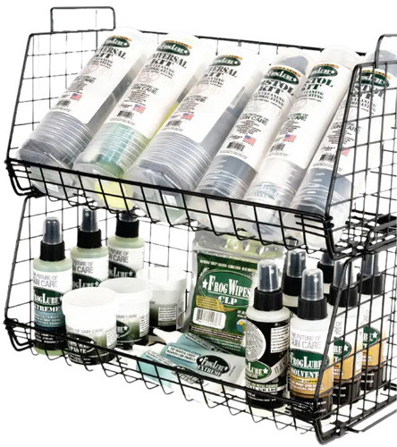 Frog Lube - Easy Start Pop Wire Rack Display - 24 Total Units, 8 Best Sellers - 614