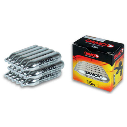 Gamo - Co2 Cartridges - 12g, 15/ct - 62124701554