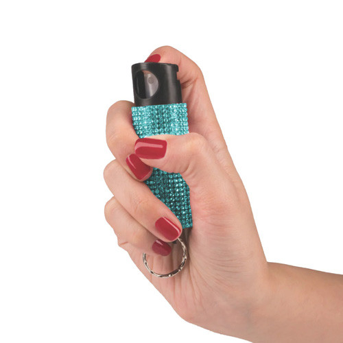 Guard Dog Security - Bling It On Pepper Spray Teal - PS-GDBO-TL