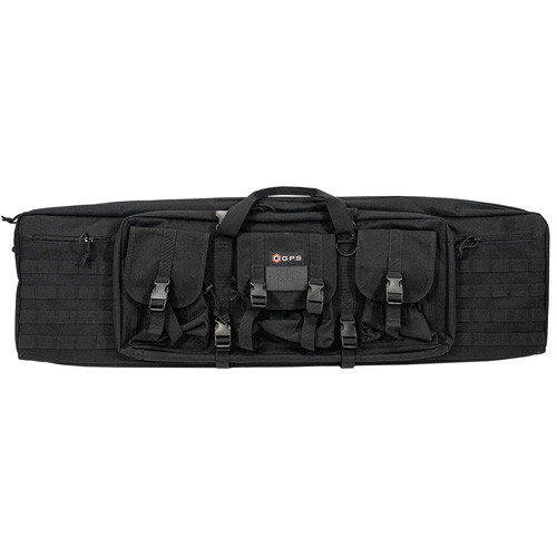 G Outdoors - Double Rifle Case - Black, 42" - GPS-DRC42