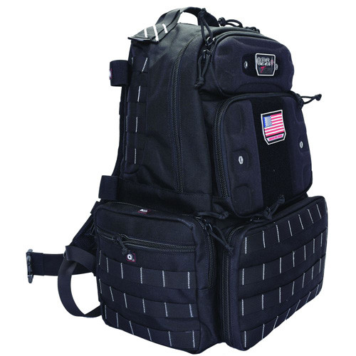 G Outdoors - Tactical Range Tall Backpack - Black - GPS-T1913BPB