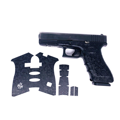 Handleitgrips - Glock 17/22/34/35 Gen 4 Gun Grip - Rubber, Black - 615500000000