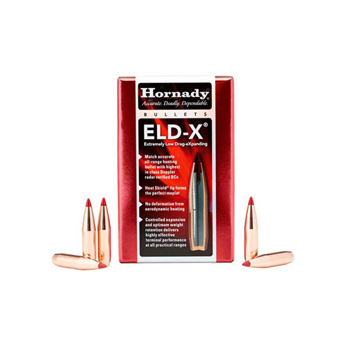Hornady - Eld-x Bullets 22 Cal - 80 Gr, 100/bx - 22833