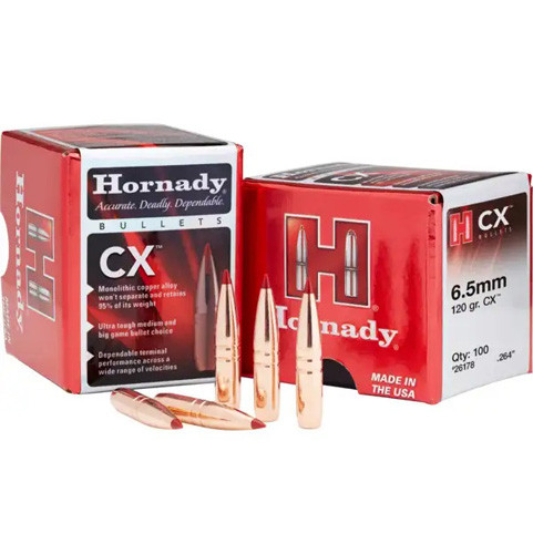 Hornady - Cx Bullets - 30 Cal, 190 Gr, 50/bx - 30738