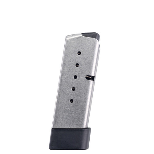 Kahr - Kahr Ks620 Factory Magazine With Grip Extension - 40 S&w, 6 Rounds, Stainless Steel - KS620