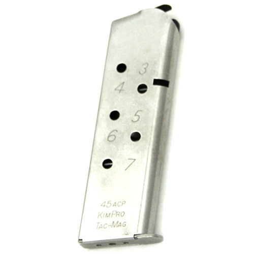 Kimber - Kimpro Tac-mag 1911 Magazine - 45 Acp, 7-round, Stainless, Full-length - 1100720A