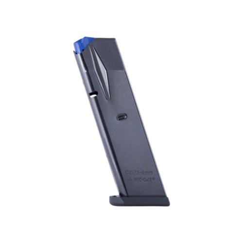 Mec-gar - Cz 75b/85b 9mm 10rd Blued Magazine - MGCZ7510B