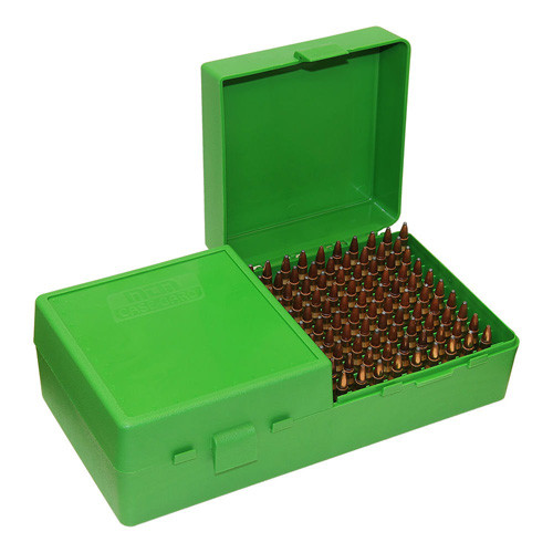 Mtm Case-gard - Handgun Ammo Box - Green, 200/rd - RS200-10