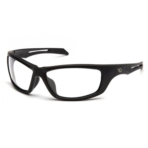 Pyramex - Venture Howitzer Eye Protection - Clear Anti-fog Lens, Black Frame - VGSB1310T