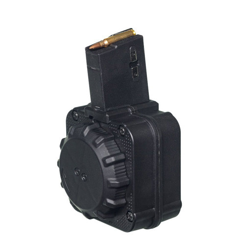 Pro-mag - Ar-15 Drum Magazine - Black, 5.56, 65/rd - DRM-A8