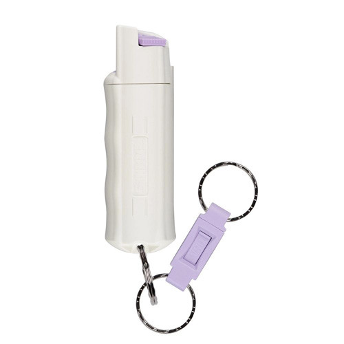 Security Equipment - Pepper Spray W/ Glow In The Dark Case - 25 Bursts, 10' Range, Quick Release Key Ring - HC-14-GL-02
