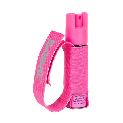 Security Equipment - Runner Pepper Gel - Pink, 35 Bursts, 12' Range, W/ Adj Hand Strap - P-22J-PK-02